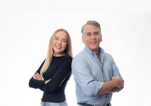 Doctor posing with patient 