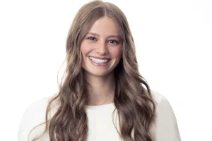 Young girl smiling